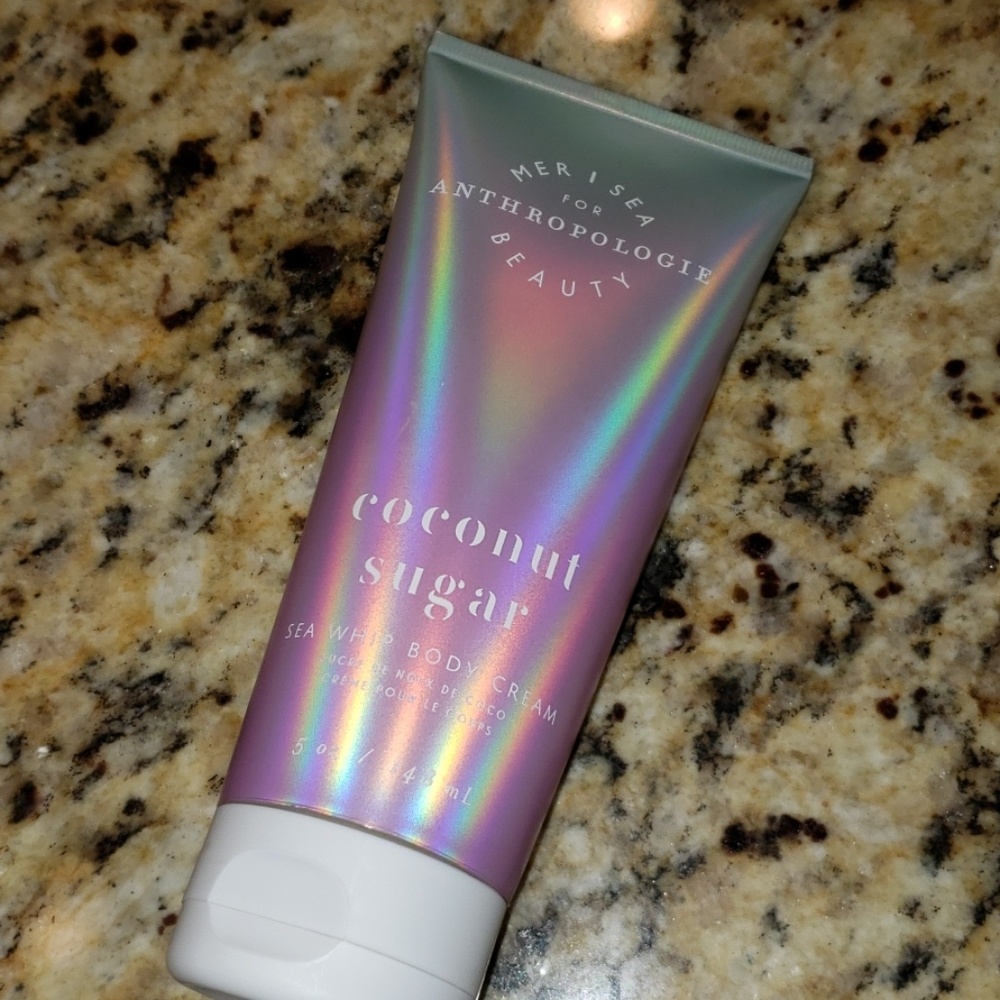 New Anthropologie Coconut Sugar seawhip body cream
